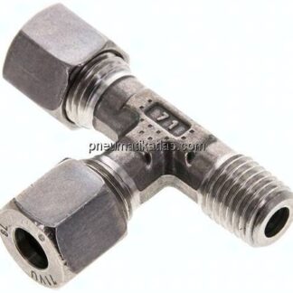 LE-Schneidringverschraubung M 12x1,5 (konisch)-8 L (M14x1,5), 1.4571