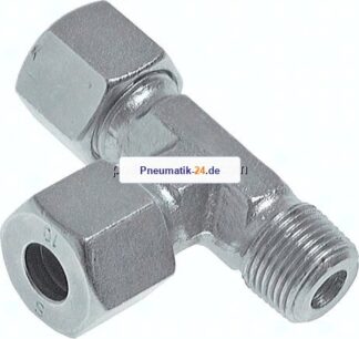 LE-Schneidringverschraubung M 16x1,5 (konisch)-10 S (M18x1,5), Stahl verzinkt