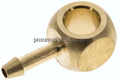 Ringstück für L-Gewindetülle G 1/8"-4mm, Messing