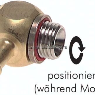 L-Gewindetülle G 1/8"-4mm, Elastomerdichtung