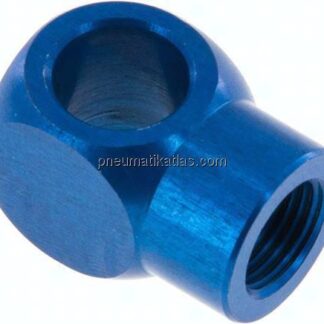 L-Ringstück mit Innengewinde G 1/8", Aluminium
