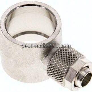 Verschraubung, L-Ringstück G 1/2"-10x8mm, Messing vernickelt