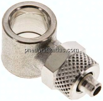 Verschraubung, L-Ringstück G 1/8"-6x4mm, Messing vernickelt