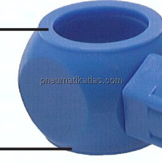 Verschraubung, L-Ringstück G 1/8"-6x4mm, Kunststoff (POM)
