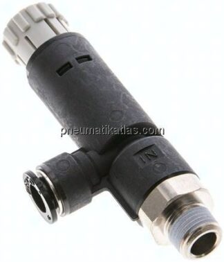 Druckregler R 1/8"-6mm, ohne Manometer, IQS-Standard