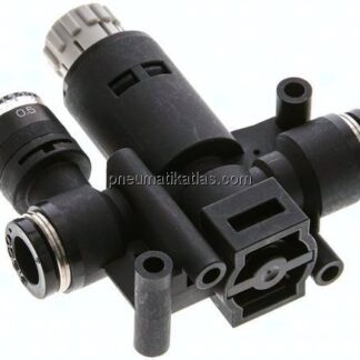 Druckregler 8-8mm, mit Manometer, IQS-Standard
