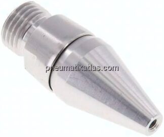 Verstellbare Luftspardüse, G 1/4"(AG), Aluminium