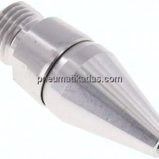 Verstellbare Luftspardüse, G 1/4"(AG), Aluminium