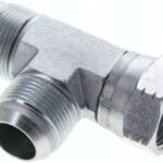 T-Verschraubung,UN 1-5/16"-12 (JIC), Stahl verzinkt