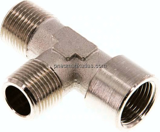 LTE-Einschraubstück G 3/8"(IG)-R 3/8"(AG), Messing vernickelt