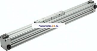 Kolbenstangenloser Zylinder, Kolben Ø 18 mm, Hub 100 mm