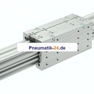 Kolbenstangenloser Zylinder,  Kolben Ø 18 mm, Hub 100 mm