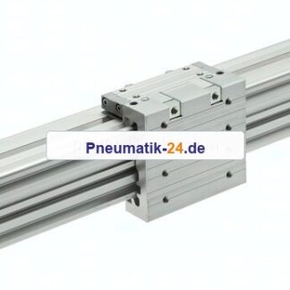 Kolbenstangenloser Zylinder,  Kolben Ø 18 mm, Hub 100 mm