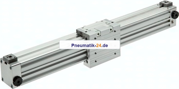 Kolbenstangenloser Zylinder,  Kolben Ø 18 mm, Hub 600 mm