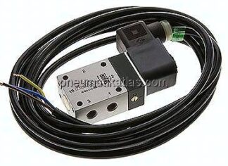 3/2-Wege Magnetventil, G 1/8", Luftfederrückstellung (NC), 230 V AC, ATEX-Zulassung