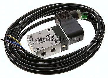 3/2-Wege Magnetventil, G 1/8", Luftfederrückstellung (NC), 230 V AC, ATEX-Zulassung