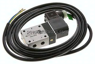 3/2-Wege Magnetventil, G 1/8", Luftfederrückstellung (NC), 24 V DC, ATEX-Zulassung