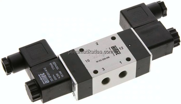 3/2-Wege Magnetimpulsventil, G 1/8", 115 V AC