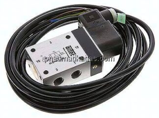 3/2-Wege Magnetventil, G 1/4", Federrückstellung (NC), 230 V AC, ATEX-Zulassung