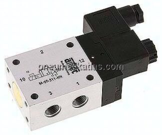 3/2-Wege Magnetventil, G 1/4", Federrückstellung (NC), 24 V DC, Standard