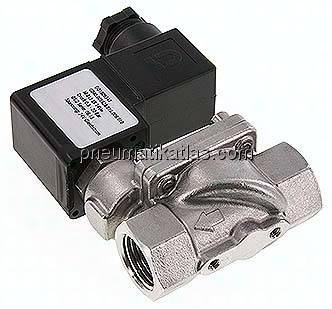 2/2-Wege ES-Magnetventil G 1/2", 0,3 - 20 bar, stromlos geschlossen (NC)