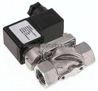 2/2-Wege ES-Magnetventil G 1/2", 0,3 - 20 bar, stromlos geschlossen (NC)