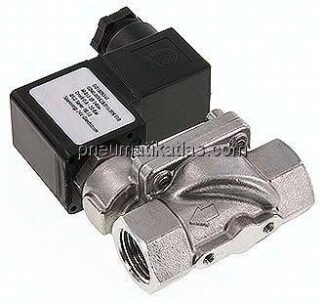 2/2-Wege ES-Magnetventil G 1/2", 0,3 - 20 bar, stromlos geschlossen (NC)