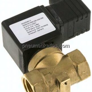 2/2-Wege Vakuumventil (NC), G 1/2", -0,9 bis 2bar, 230 V AC