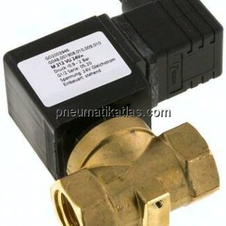 2/2-Wege Vakuumventil (NC), G 1/2", -0,9 bis 2bar, 24 V DC
