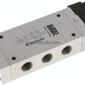 5/2-Wege Magnetventil, G 1/2", Luftfeder, 24 V DC, Standard