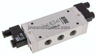 5/2-Wege Magnetimpulsventil, G 1/2", 12 V DC, Standard