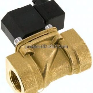 2/2-Wege Messing-Magnetventil G 3/4", -0,95 bis 16 bar, stromlos geschlossen (NC)