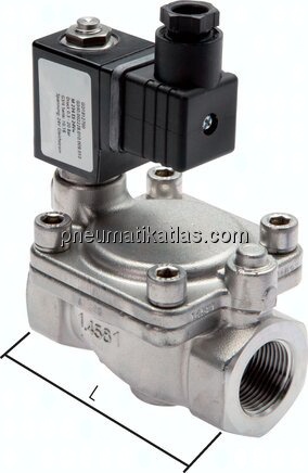 2/2-Wege ES-Magnetventil G 1-1/4", 0,5 - 16 bar, stromlos geschlossen (NC)