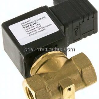 2/2-Wege Vakuumventil (NC), G 3/8", -0,9 bis 2bar, 230 V AC