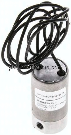 2/2-Wege Magnetventil (Mini), M 5, 12 V DC