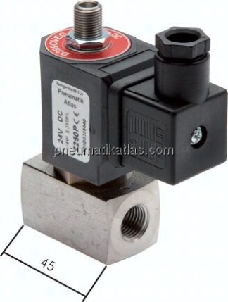 3/2-Wege ES-Magnetventil G 1/8" stromlos geschlossen (NC)