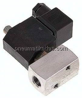 3/2-Wege ES-Magnetventil G 1/4" stromlos geschlossen (NC)