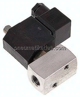 3/2-Wege ES-Magnetventil G 1/4" stromlos geschlossen (NC)