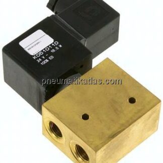 3/2-Wege Vakuumventil, G 1/4", -0,9 bis 8bar, 230 V AC