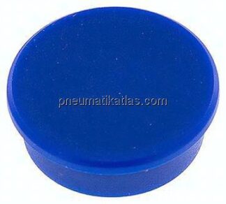 Kraftmagnet, 38mm, blau, 10er Pack