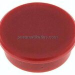 Kraftmagnet, 38mm, rot, 10er Pack