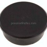Kraftmagnet, 38mm, schwarz, 10er Pack