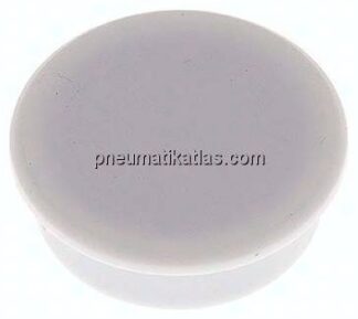 Kraftmagnet, 38mm, weiß, 10er Pack