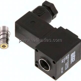 Magnetspule 12 V DC, Bauform O, Steckergröße 0
