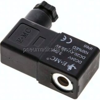 Magnetspule 12 V DC, Bauform T1, Steckergröße 1