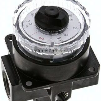 Manometerregler, G 3/4", 0 - 3 bar