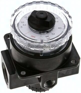 Manometerregler, G 3/4", 0 - 3 bar