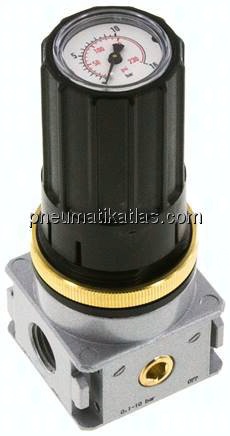 MULTIFIX Manometerregler, G 1/4", 0,5 - 10bar, Multifix 0