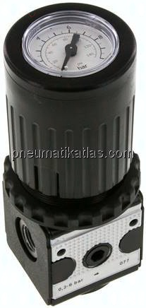 MULTIFIX Manometerregler, G 1/4", 0,2 - 6bar, Multifix 1