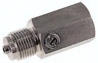Manometer-Stoßminderer G 1/2", 1.4571